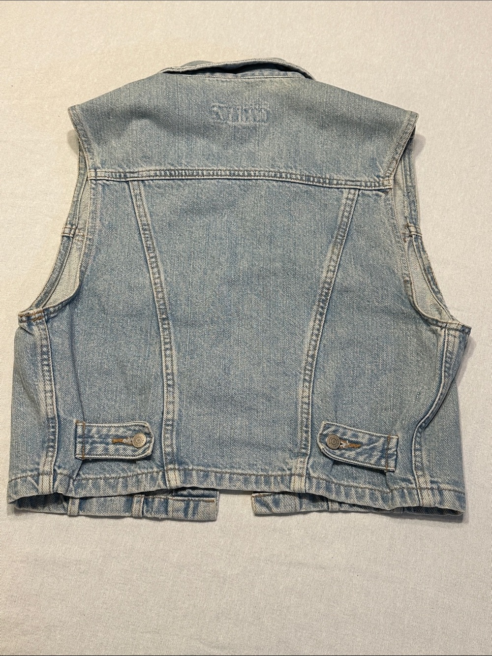 Banana Republic Vintage Light Wash Denim Vest 🔥🔥🔥 - Picture 4 of 6
